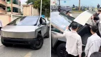 tesla cybertruck at byd