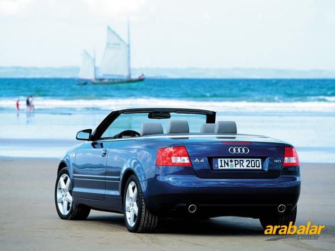 2004 Audi A4 Cabrio 3.0 Quattro Tiptronic V6