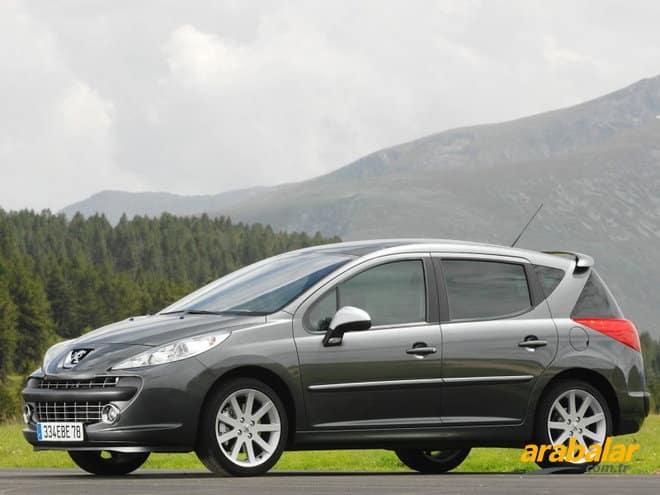 2009 Peugeot 207 SW 1.6 VTi Outdoor Otomatik